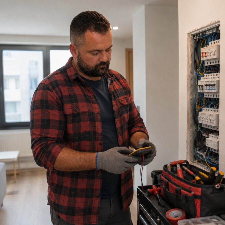 Robert Hasan, vlasnik tvrtke electro-work.hr
